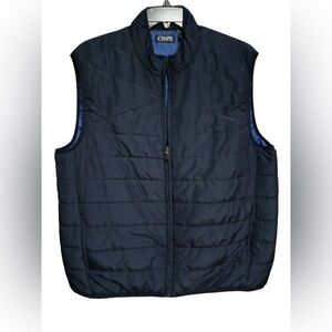 Chaps black Quilted Vest